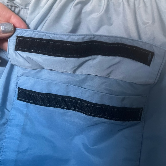 True Tribe Rough Steve Ombré Knee-Length Shorts, L - Picture 4 of 13